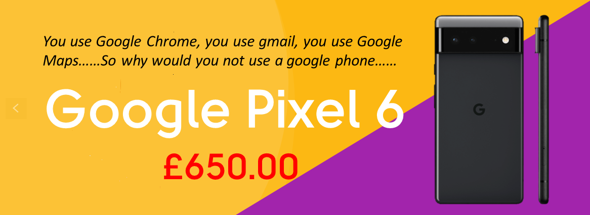 Google Pixel Banner